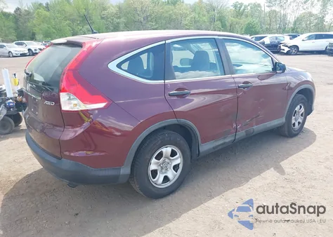 2012 Honda Cr-V Lx z USA, uszkodzony, nr VIN 5J6RM4H35CL046566